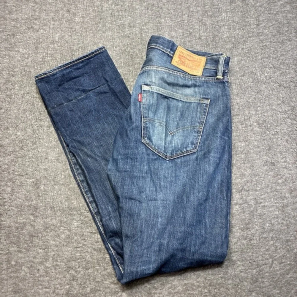 Levis Jeans Men 32x34 Blue‎ Denim 501xx Medium Wash Button Fly Straight Leg 90s